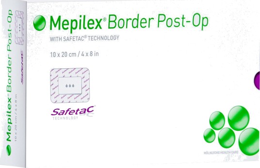 Mepilex Mepilex Border Post Op 6x8cm 10 stk.