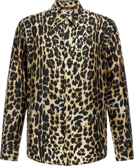 Roberto Cavalli Herre Skjorter Brun M,