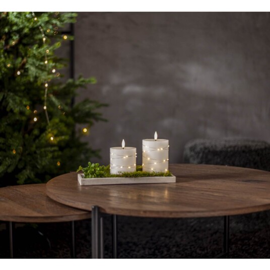 Star Trading LED Blockljus Flamme Dew 061 94
