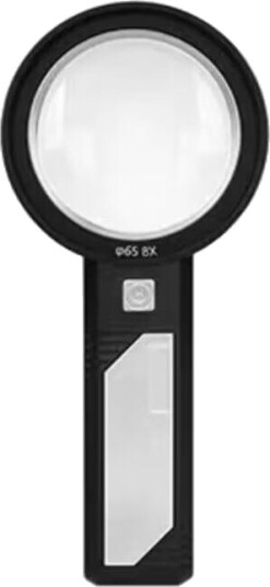 INF Forstørrelsesglass 8X/12X/20X med LED-lampe Sort INF Forstørrelsesglass 8X/12X/20X med LED-lampe Sort