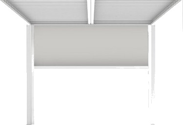Rkc Vegg stavern 370x218 hvit manuell for 3m side