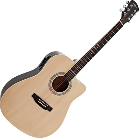 Gear4Music Brooklyn Elektrisk Gitar Rød