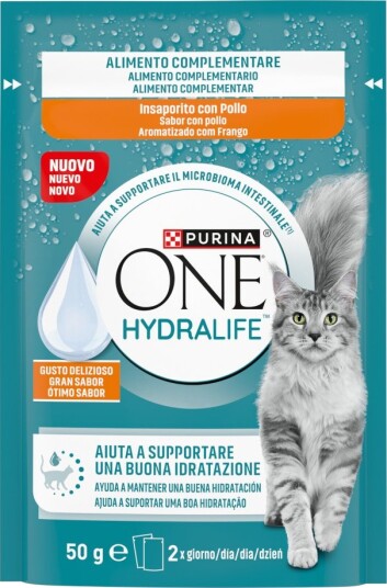 Purina One Hydralife Cat Liquid Kylling 24x50g