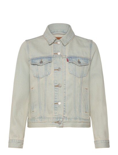Levi"s® Original Trucker De Oro Trucke   Blue   S