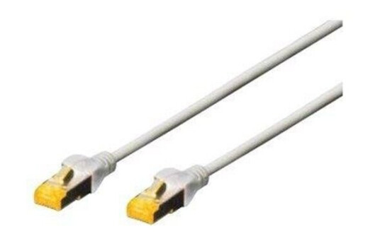 DIGITUS Patchkabel Cat6a S/FTP 2xRJ45 2.0m grau H - Gr - 2 meter