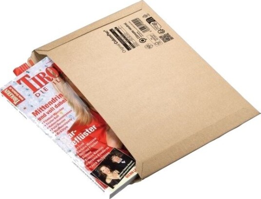 Colompac Cp015.04, Konvolutt, Levering, Papp, Brun, Rektangel, 353 Mm