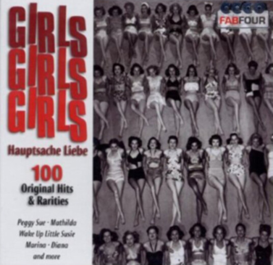 Diverse Pop Girls Girls Girls 100 Original Hits And Rarities CD