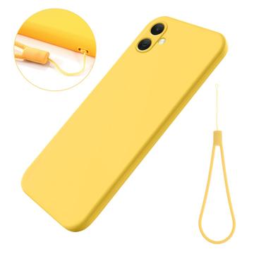 Samsung Galaxy A05 Liquid Silicone Deksel Gul