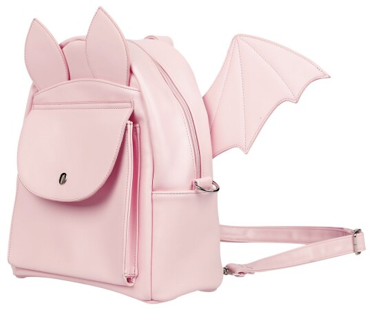 Banned Alternative Goth Mini ryggsekker Flaggermus Damer rosa