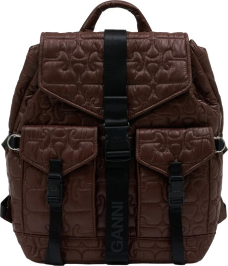 Ryggsekk Ganni – Unisex – Brun – One Size
