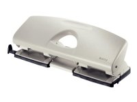 Leitz - Hullstanser - 16 ark / 1.6 mm - 4 hull - presset stål - grå