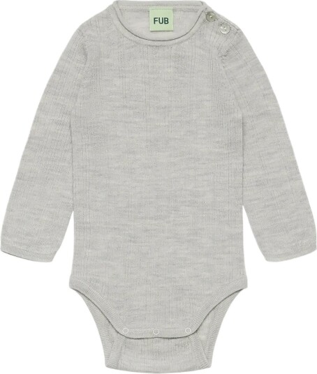 FUB Baby Rib Body Grey 56 FUB Baby Rib Body Grey 56