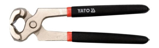 Yato Yt-2047, Endekuttende Tang, Kull Stål, Pvc, Sort, 180 Mm