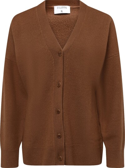 Filippa K Hourglass Felted Cardigan   MID BROWN   XS
