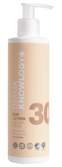 DermaKnowlogy Solkrem SPF 30 200 ml - Vannfast og Dermatologisk Testet