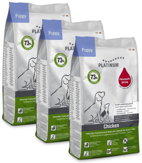 Platinum Puppy Chicken 3x5kg