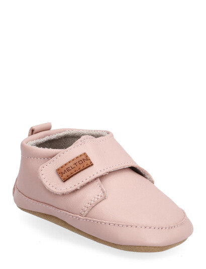 Melton Classic Leather Slippers - Pink - 26/27 Melton Classic Leather Slippers - Pink - 26/27
