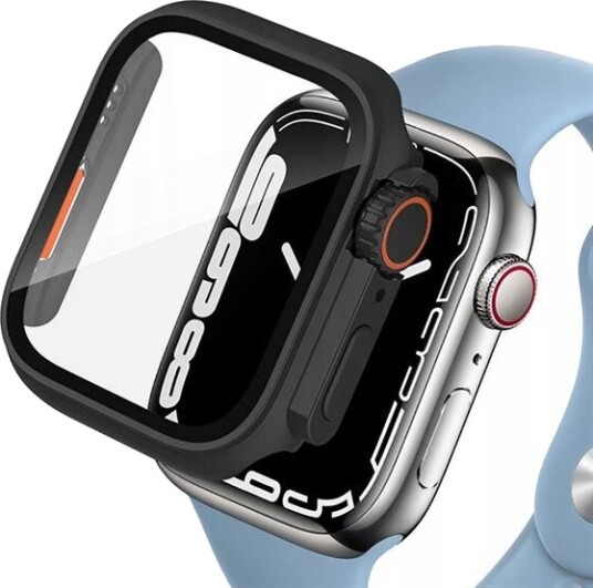 Tech Protect Defense360 Deksel til Apple Watch 46mm Svart/Oransje Tech Protect Defense360 Deksel til Apple Watch 46mm Svart/Oransje