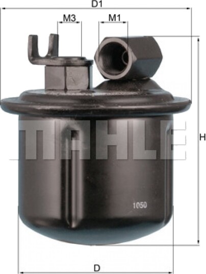 Drivstoffilter MAHLE ORIGINAL KL 183 Drivstoffilter MAHLE ORIGINAL KL 183