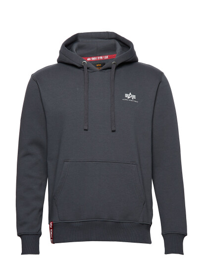 Alpha Industries Basic Hoodie Sl   Grey   XL