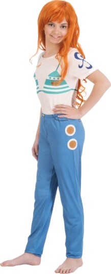 Chaks One Piece Nami™ Barn Kostyme Large C4613152