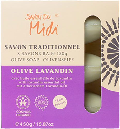 Midi Olivensåpe med lavandin Savon du Økologisk 450 g