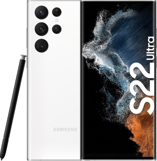 Samsung Galaxy S22 Ultra 256GB 12GB RAM 6.8" AMOLED 5G Mobiltelefon i Fantomhvit Samsung Galaxy S22 Ultra 256GB 12GB RAM 6.8" AMOLED 5G Mobiltelefon i Fantomhvit
