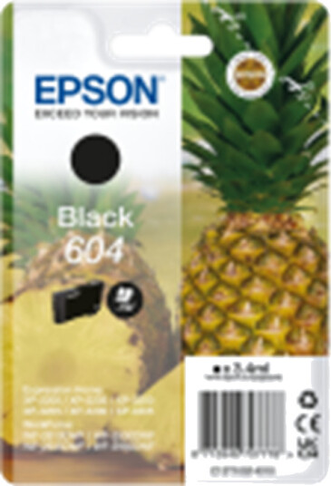 Epson 604 Singlepack - black - original - ink cartridge - Blekkpatron Svart