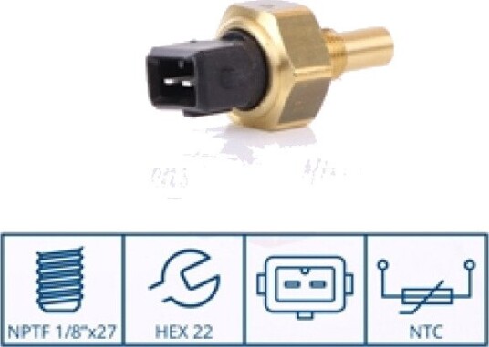 Sensor, motortemperatur NISSENS 207060
