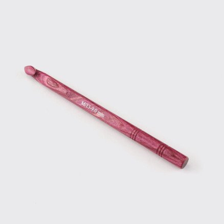 KnitPro Dreamz Heklenål Bjørk 15cm 9,00mm