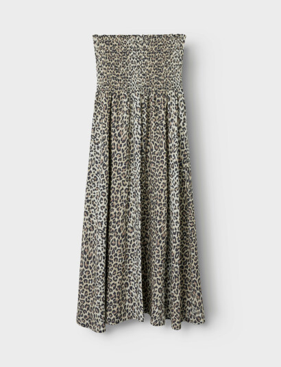 LMTD Nlfleosandy Maxi Skirt Brown 158