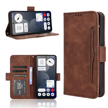 Nothing Phone 3a Pro Kortholder Lommebokveske   brun