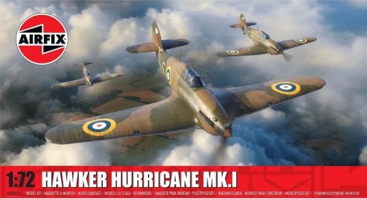 Airifix 1/72 Hawker Hurricane Mk.1