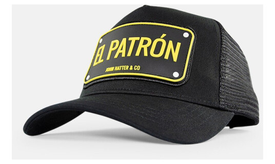 John Hatter El Patron Black Onesize Capser