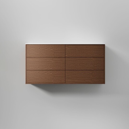 INR Iconic Nordic Rooms Terra Servantskap Dark oak / 140cm Dobbel Solid