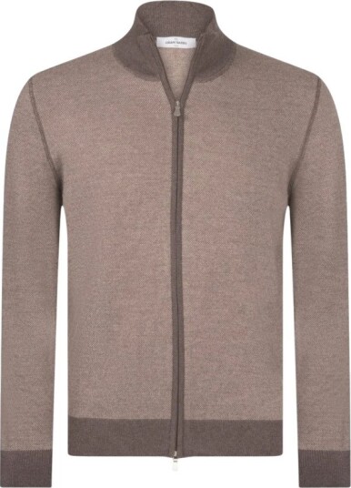 Gran Sasso Herre Strikkevarer Brun 2XL,
