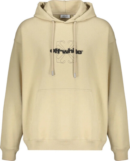 Off White Herre Gensere & Hettegensere Beige M,