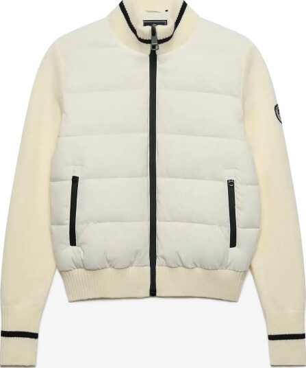 Superdry Sport Slalom Hybrid Jacket   OFF WHITE   8