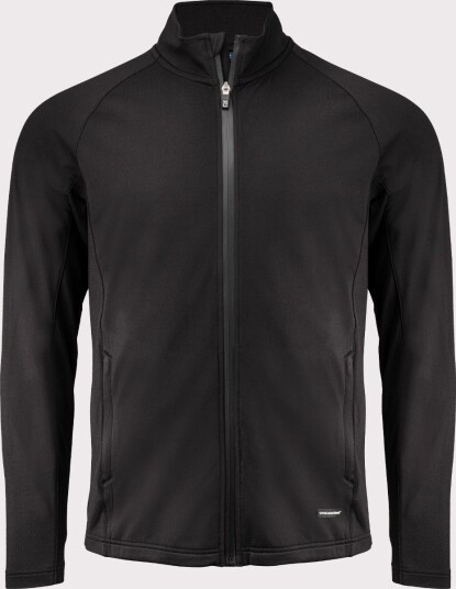 Cutter & Buck Adapt Full Zip Jacket Svart Golfgenser herre Svart (99) XXX Large