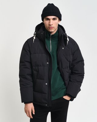 Tykk dunjakke EBONY BLACK XL