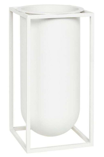 Kubus Vase Lolo Hvit Kubus Vase Lolo Hvit