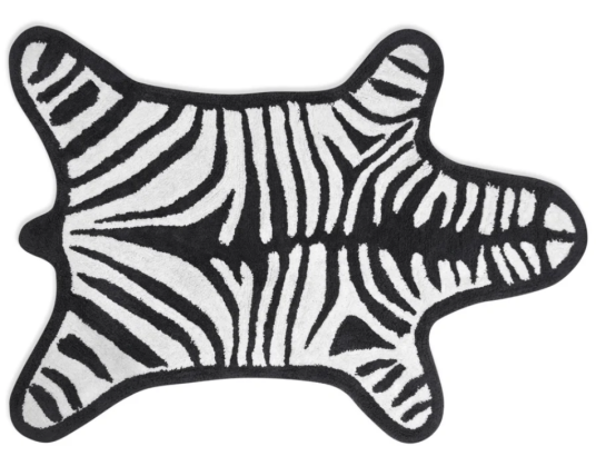 Jonathan Adler Zebra Badematte Sort 79x12 Jonathan Adler Zebra Badematte Sort 79x12