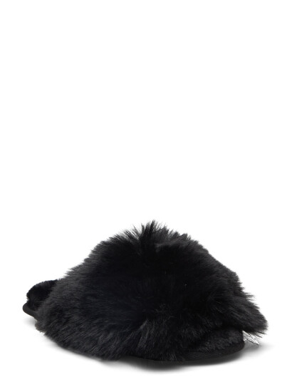 Lindex Indoor Slipper Super Fluffy - Black - 40/41 Lindex Indoor Slipper Super Fluffy - Black - 40/41