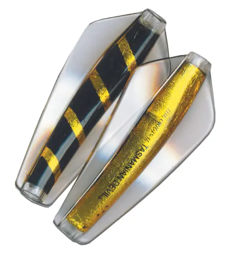 Tasmanian Devil 88 Gold Zebra 13.5gr Tasmanian Devil 88 Gold Zebra 13.5gr