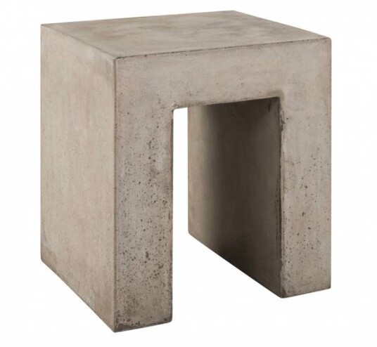 Artwood Ashi U sidebord i betong 19-61910