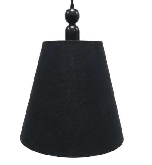 Halvor Bakke Rivonia Taklampe Lin Sort