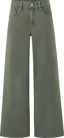 Gina Tricot Jeans Baggy babe jeans Grønn