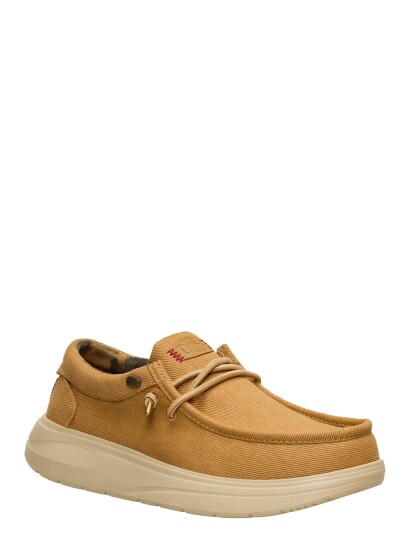 Hey Dude Wally Comf Worn Brown 41 Hey Dude Wally Comf Worn Brown 41