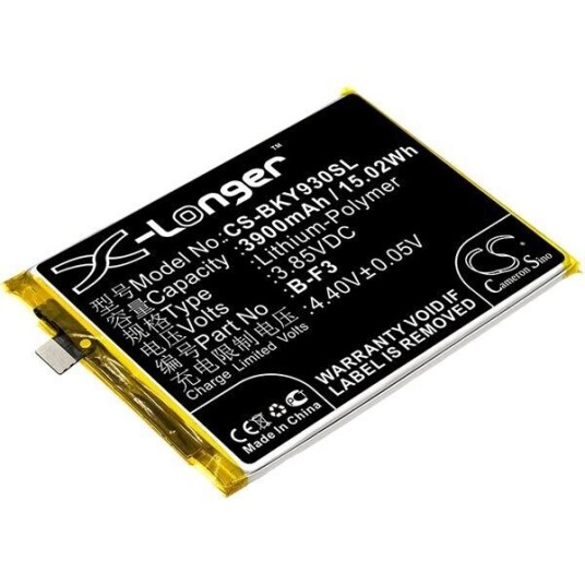 BBK V1815 batteri (3900 mAh 3.85 V, Sort) BBK V1815 batteri (3900 mAh 3.85 V, Sort)