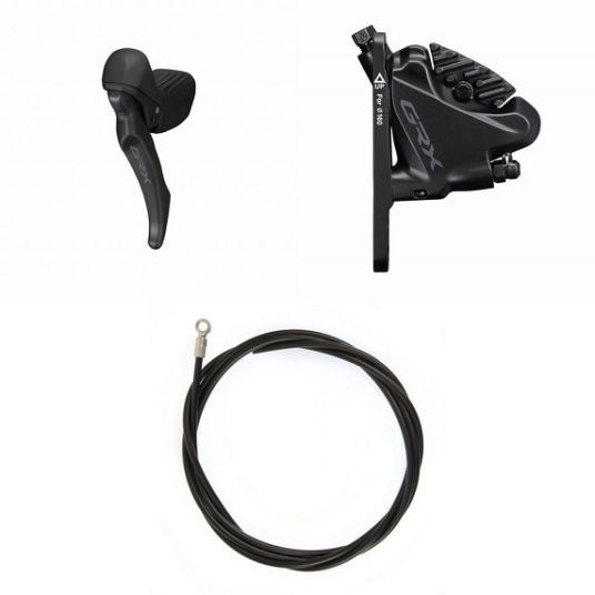 Shimano Grx Br-Rx400-Bl-Rx610 1-Delt Front Bremsepakke